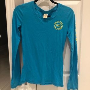 Hollister Blue Long Sleeve